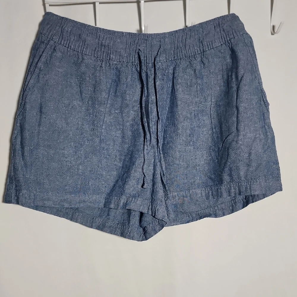 GAP Women's High Waist Blue Shorts